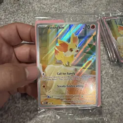 Pokemon TCG Fennekin Chaos Rising Black Star Promo 080 (New & Sealed) - Image 1