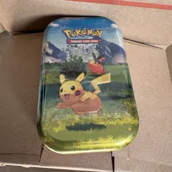 Pokemon TCG Ascended Heroes Mini Tin Pikachu And Tepig New And Sealed - Image 1