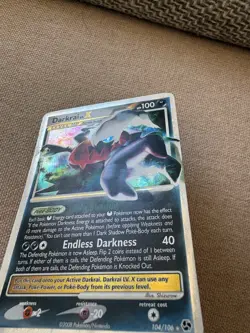 Darkrai LV.X Pokemon TCG Great Encounters 104/106 LP - Image 2