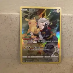 Pokemon TCG Pikachu TG05/TG3 Lost Origin Trainer Gallery Holo Ultra Rare (mint) - Image 1