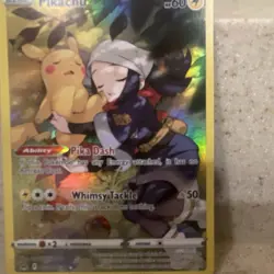 Pokemon TCG Pikachu TG05/TG3 Lost Origin Trainer Gallery Holo Ultra Rare (mint) - Image 4