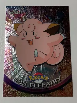 2000 Topps Chrome Pokemon Series 1 #35 Clefairy FREE COMBINED SHIPPING - Image 1