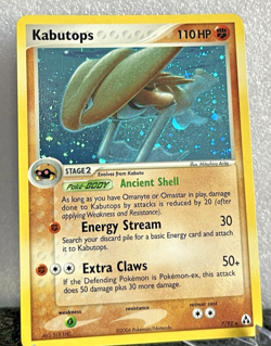 Kabutops Holo Rare EX Legend Maker 7/92 2006 Pokemon TCG NM - Image 1