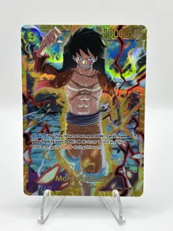 One Piece CCG Monkey.D.Luffy OP09-119 SEC - English - NM - Image 1