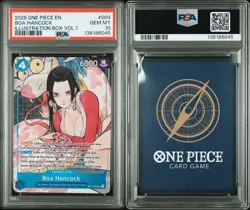 2025 One Piece Promos Illustration Box Vol.1 Boa Hancock ST17-04 PSA 10 - Image 3