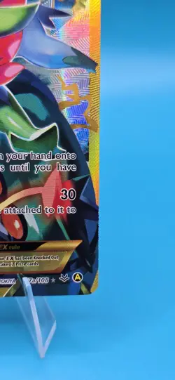 2017 Pokemon TCG XY Roaring Skies Gold Shaymin EX Card 77a/108 Full Art NM B9 - Image 4