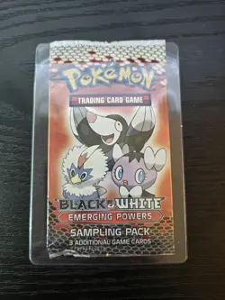 Pokemon TCG Black & White Emerging Powers 3 card Sampling Pack Factory Sealed - Image 1