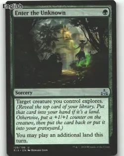 Enter the Unknown [RIX - 128] Rivals of Ixalan - Image 1