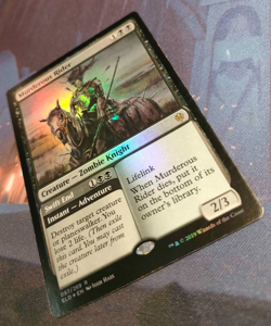 Murderous Rider FOIL - Throne of Eldraine - Rare - NM/LP (see pics) MTG - Image 3
