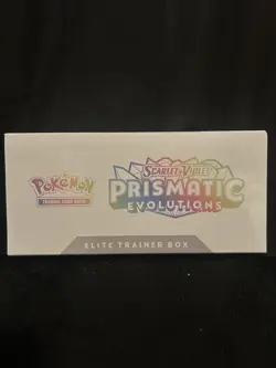 Pokemon TCG Scarlet & Violet Prismatic Evolutions 2024 Elite Trainer Box Eevee … - Image 3