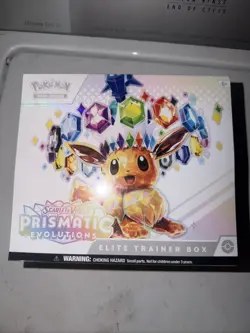 Pokemon Scarlet & Violet Prismatic Evolutions Elite Trainer Box NEW Sealed ETB - Image 1