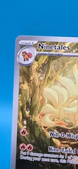 Ninetales 199/197 - Obsidian Flames - Illustration Rare - Pokemon TCG - NM/M B5 - Image 2