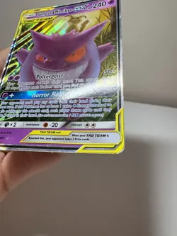 Pokemon Gengar & Mimikyu GX 53/181 S&M Tag Team Team Up MP - Image 4