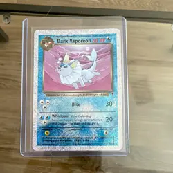 Pokemon Dark Vaporeon 9/110 Legendary Collection Reverse Holo Rare 60 HP - Image 1