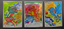 Pokemon TCG First Partner Illustration Collection Series: 1st Gen - Kanto Set - Image 1