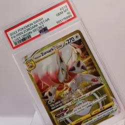 Pokemon TCG - Lost Origin 213 FA Hisuian Zoroark Vstar - PSA 10 GEM MT - Image 1