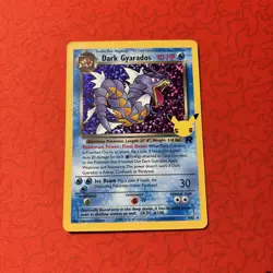 Pokemon Dark Gyarados #8/82 Celebrations Classic Collection Ultra Rare Holo NM - Image 1
