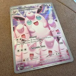 Pokemon TCG - Wigglytuff 105/094 - Phantasmal Flames - Illustration Rare - Image 1