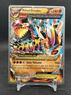Pokemon Primal Groudon EX 86/160 XY - Primal Clash World Championship 2015 MP - Image 1