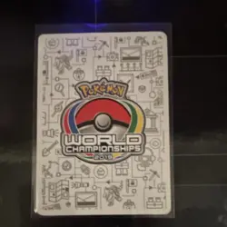 The Pokemon Company Mewtwo & Mew GX TAG TEAM SM191 WC 2019 Holo English - Image 2