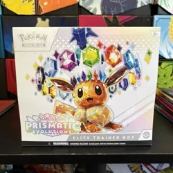 Pokemon TCG Prismatic Evolutions Elite Trainer Box - Image 1
