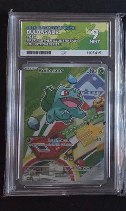 First Partner Illustration 037 Bulbasaur Ace 9 (Mint) Pokemon TCG series 1 - Image 5