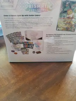Pokemon Prismatic Evolutions ETB Elite Trainer Sealed - Image 4
