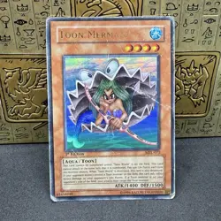 Yugioh Toon Mermaid MRL-072 Ultra Rare 1st Edition Asian English HP - Image 1