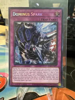 Dominus Spark BLZD-EN077 Blazing Dominion 1st Edition secret rare - Image 1