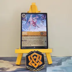 Disney Lorcana - Bambi, Ethereal Fawn - SUPER RARE FOIL - Winterspell 24/204 - Image 1