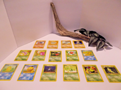 Pokemon Card Lot of 15 Cards Magcargo Koffing, Hoppip, Psyduck, Oddish - Lot #58 - Image 1