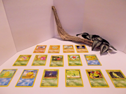 Pokemon Card Lot of 15 Cards Magcargo Koffing, Hoppip, Psyduck, Oddish - Lot #58 - Image 2