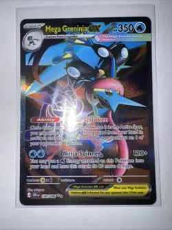 Pokemon Chaos Rising Full Art 7 Card Lot Mega Greninja EX Ampharos Claydol - Image 4