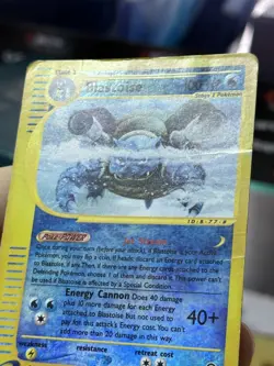 #3 Blastoise 37/165 Expedition 2002 Rare Reverse Holo e-Series Pokemon Card TCG - Image 5
