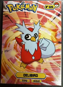 DELIBIRD - POKEMON JOHTO CARDS TOP POKEDEX CCG FOIL - Image 1