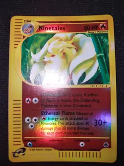 Ninetales 57/165 Reverse Holo Pokemon Trading Card Game eCard Expedition NM - Image 2