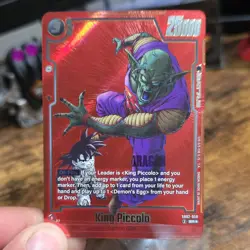 Bandai Dragon Ball Super King Piccolo SB02-058 SR Foil Battle Card - Image 3