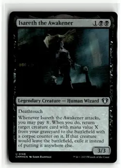 2023 MTG CMM Isareth the Awakener U Foil Legendary Creature #168 - Image 1