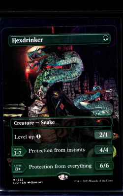2023 MTG Magic the Gathering Secret Lair Drop Borderless #1222 Hexdrinker Mythic - Image 1