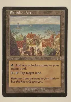 Rishadan Port Mercadian Masques Regular!!! MTG ! Excellent Conditon - Image 1