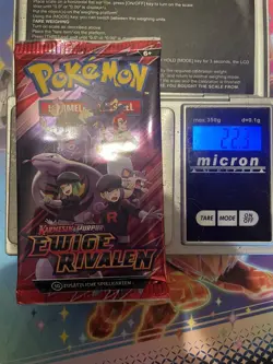 Pokemon Ewige Rivalen Booster-Pack Heavy (22.3g)🔥🔥 - Image 1