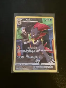Pokemon - Weaville full art holo - 238/236 cosmic eclipse secret rare b63 - Image 1