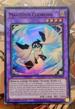 Magistus Chorozo (Super Rare) - SUDA-EN100 - Yu-Gi-Oh TCG - Image 1