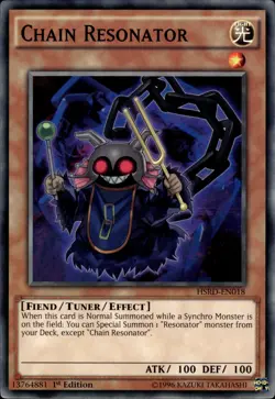 Chain Resonator - 1st Edition HSRD-EN018 - LP - YuGiOh - Image 1