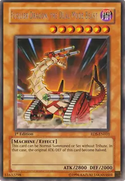 Fusilier Dragon, the Dual-Mode Beast RDS-EN031 Rise of Destiny LP Rare 1st Ed... - Image 1