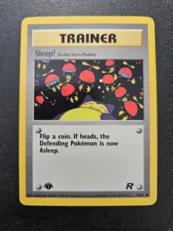 Pokemon 1st Edition Team Rocket Sleep! 79/82 NEAR MINT - Image 1
