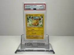 2020 POKEMON SWORD & SHIELD 065 PIKACHU PSA 10 - Image 1