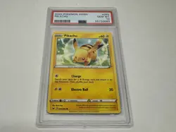 2020 POKEMON SWORD & SHIELD 065 PIKACHU PSA 10 - Image 4