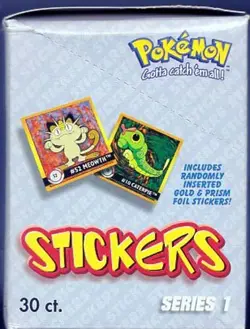 POKEMON ARTBOX SERIES 1 BOOSTER BOX (30 PACKS) STICKER ALBUM in SEALED PLASTIC! - Image 5
