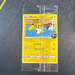 Sealed Pikachu on the Ball Pokemon Futsal 001/005 Pokemon - Image 1